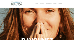 Desktop Screenshot of conversationpapillon.com